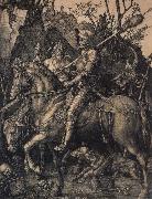 Albrecht Durer Knight death and devil painting